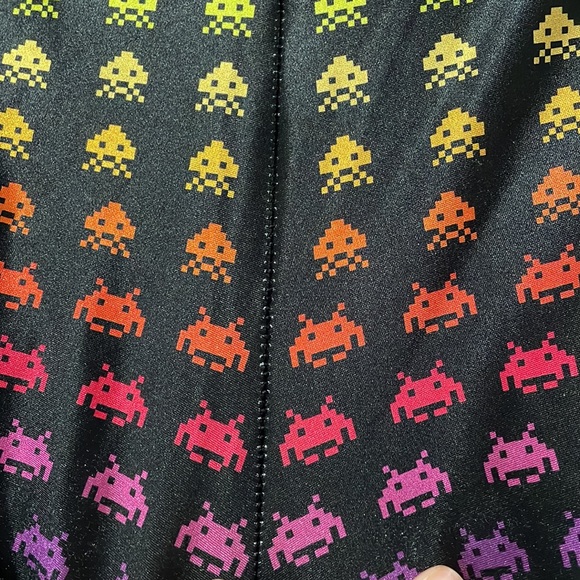 BLACKMILK Rainbow Space Invader Leggings - Small - Picture 6 of 6